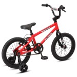 SE Bikes Bronco 16" Kids Series BMX Bike - Red