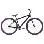 SE Bikes Big Flyer 29" BMX Bike Stealth Mode Black/Purple - 45th Year of Radness