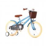 RoyalBaby Vintage Style 14'' Kids Bike Macaron Blue