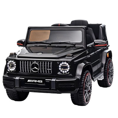 Mercedes Benz Electric AMG G63 Licensed Remote Toys Cars 12V 50W Kids Ride On - Black