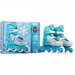Crazy Skates 148 Adjustable Inline Skates Teal Glitter Ice - Large Crazy Skates 148 Adjustable Inline Skates Teal Glitter Ice - Large