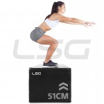 LSG Fitness Soft Plyo Box 3-in-1