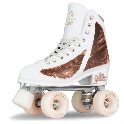 Crazy Skates Glitz Roller Skates Rose Gold - EU40
