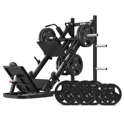 Lifespan CORTEX LP-10 45 Degree Leg Press & Hack Squat + 100kg Olympic Tri-Grip Plate Package