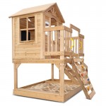 Lifespan Silverton Cubby House with Rock Climbing Wall
