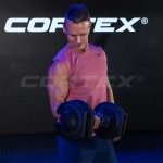 Lifespan Cortex Revolock V2 80kg Adjustable Dumbbell & Barbell All-in-One Set (40kg Pair)
