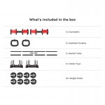 Lifespan Cortex Revolock V2 48kg Adjustable Dumbbell + Barbell + Kettlebell All-in-One Set (24kg Pair) Lifespan Cortex Revolock V2 48kg Adjustable Dumbbell + Barbell + Kettlebell All-in-One Set (24kg Pair)