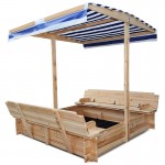 Lifespan Skipper Sandpit with Canopy