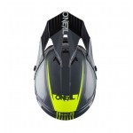 Oneal 2023 1 Series Stream Helmet Grey/Neon Yellow - Large
