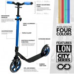 Infinity Scooters LON London City Series Commuter Scooter - Blue