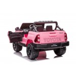 Little Riders Toyota Hilux SR5 24V Licensed Electric Kids Ride On Car - Pink