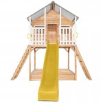 Lifespan Winchester Cubby House with Elevation Kit & 3.0m Yellow Slide