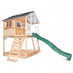 Lifespan Winchester Cubby House with Elevation Kit & 3.0m Green Slide