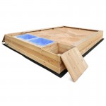 Lifespan Mighty Sandpit with Wooden Cover