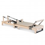 Lifespan Fitness Contour Folding Wooden Pilates Reformer Machine (Beige)