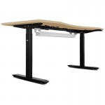 WalkingPad MC21 with Dual Motor Automatic Standing Desk 180cm in Oak and Cable Management