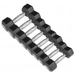 Lifespan Cortex Hex Dumbbell 4kg - 10kg Set (4 Pairs) & Stand Lifespan Cortex Hex Dumbbell 4kg - 10kg Set (4 Pairs) & Stand