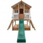 Lifespan Winchester Cubby House with 1.2m Elevation Platform and 2.2m Green Slide Lifespan Winchester Cubby House with 1.2m Elevation Platform and 2.2m Green Slide