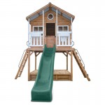 Lifespan Winchester Cubby House with 1.45m Elevation Platform and 3m Green Slide