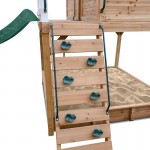 Lifespan Winchester Cubby House with 1.45m Elevation Platform and 3m Green Slide