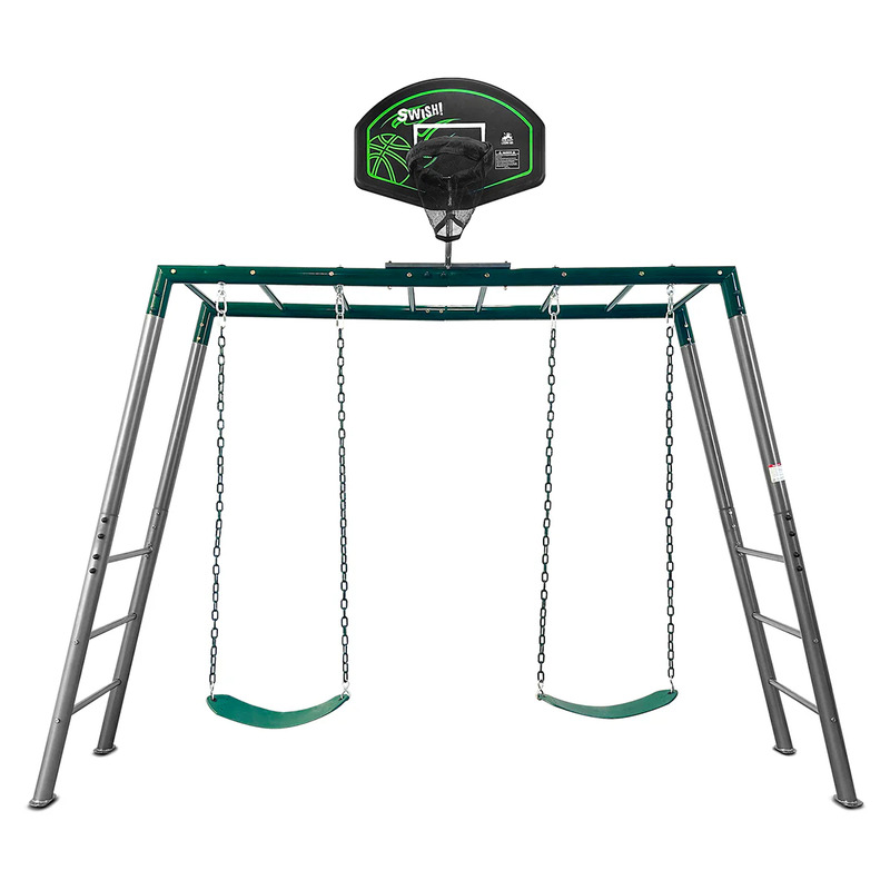 Lifespan Stanley Commerical Steel Monkey Bars with Anchor Kit and Basketball Ring Lifespan Stanley Commerical Steel Monkey Bars with Anchor Kit and Basketball Ring