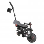 Globber EXPLORER Trike 4in1 FOLDABLE - Black / Grey