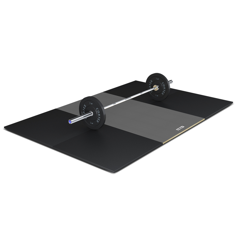 Lifespan CORTEX 50mm Weightlifting Platform V2 with Dual Density Mats - Ebony (3m x 2m) Lifespan CORTEX 50mm Weightlifting Platform V2 with Dual Density Mats - Ebony (3m x 2m)