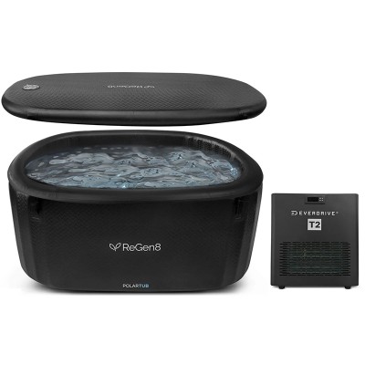 Regen8 PolarTub Cold Plunge Ice Bath with T2 Chiller Unit