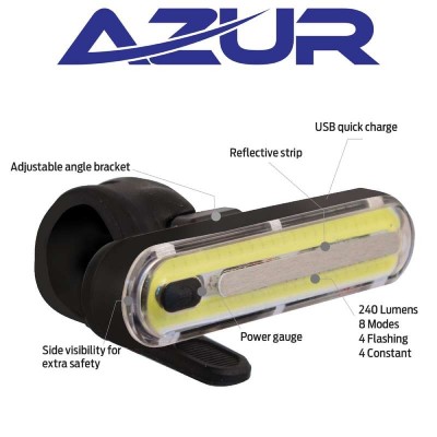 Azur USB Alien 2 - 240 Lumens Head Light