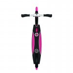 Globber NL 230-250 Duo Foldable Scooter - Black / Pink
