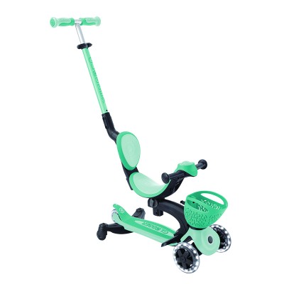 Globber GO UP BABY Lights 360 Scooter - Mint / Dark Mint