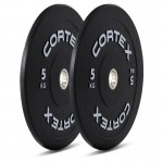 Lifespan CORTEX 120kg Black Series V3 Bumper Plate Set