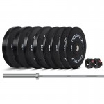 Lifespan CORTEX 120kg Black Series V3 Bumper Plate Set
