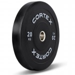 Lifespan CORTEX 100kg Black Series V3 Bumper Plate Set Lifespan CORTEX 100kg Black Series V3 Bumper Plate Set