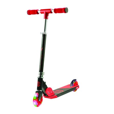 CORE Kids Foldy with LED Wheels Scooter – Red