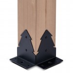 Yardtopia Maryborough 3m x 3m Timber & Steel Double Hip Roof Gazebo