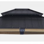 Yardtopia Maryborough 3m x 3m Timber & Steel Double Hip Roof Gazebo