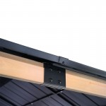 Yardtopia Maryborough 3m x 3.6m Timber & Steel Double Hip Roof Gazebo