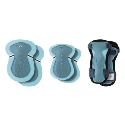 Globber Junior Protective Pad Set XS - Pastel Blue