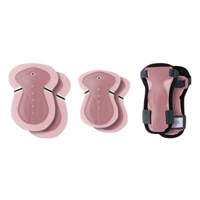 Globber Junior Protective Pad Set XS - Pastel Pink