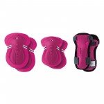 Globber Junior Protective Pad Set XXS - Fuchsia Pink