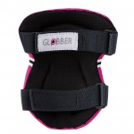 Globber Junior Protective Pad Set XXS - Fuchsia Pink