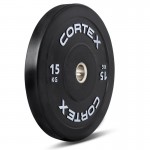 Lifespan CORTEX 160kg Black Series V3 Bumper Plate Set with SPARTAN205 Barbell