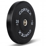 Lifespan CORTEX 160kg Black Series V3 Bumper Plate Set with SPARTAN205 Barbell