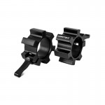 Lifespan CORTEX 160kg Black Series V3 Bumper Plate Set with SPARTAN205 Barbell