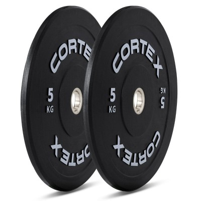 Lifespan CORTEX 5kg Black Series V3 Bumper Plate (Pair)
