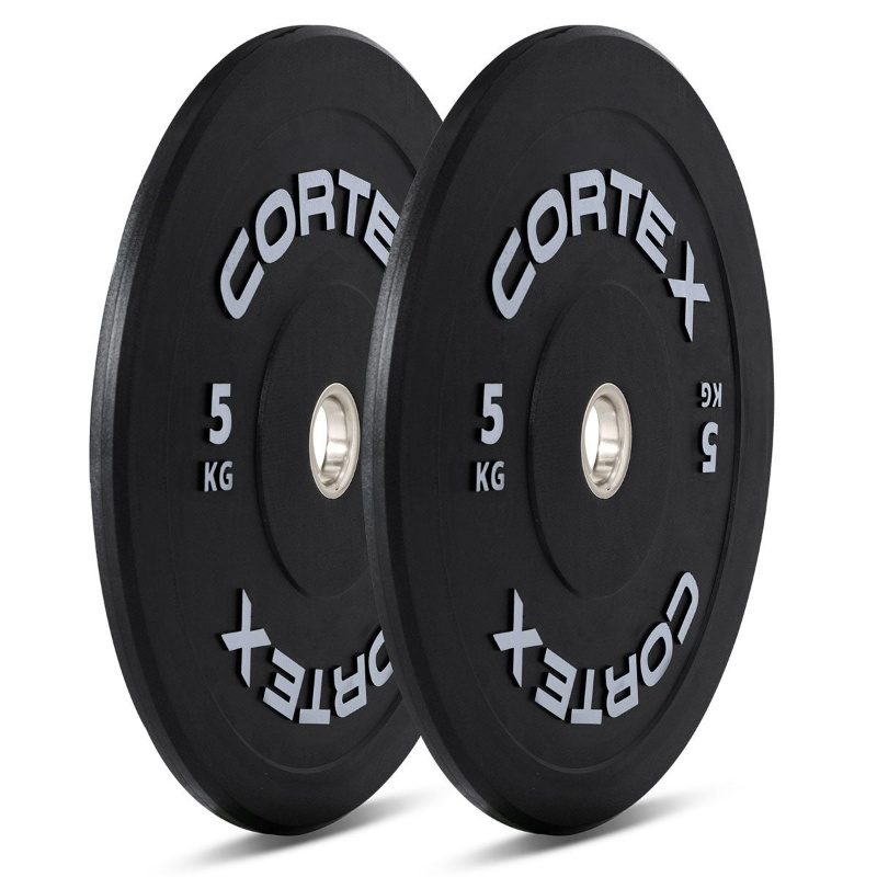 Lifespan CORTEX 5kg Black Series V3 Bumper Plate (Pair) Lifespan CORTEX 5kg Black Series V3 Bumper Plate (Pair)