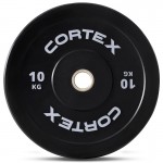 Lifespan CORTEX 10kg Black Series V3 Bumper Plate (Pair) Lifespan CORTEX 10kg Black Series V3 Bumper Plate (Pair)