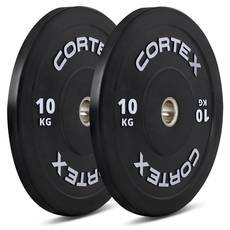 Lifespan CORTEX 10kg Black Series V3 Bumper Plate (Pair) Lifespan CORTEX 10kg Black Series V3 Bumper Plate (Pair)
