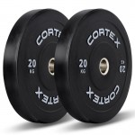 Lifespan CORTEX 20kg Black Series V3 Bumper Plate (Pair) Lifespan CORTEX 20kg Black Series V3 Bumper Plate (Pair)